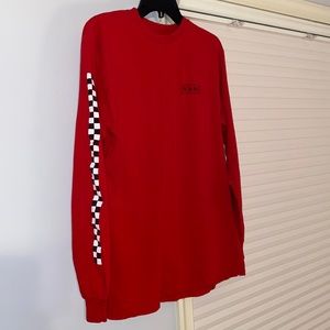 Vans Red Checkered Long Sleeve Shirt